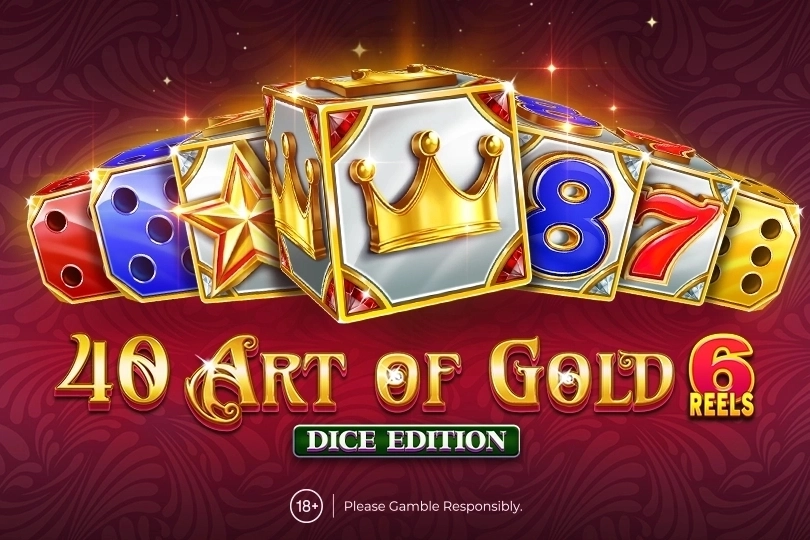 40 Art Of Gold 6 Reels Dice Edition